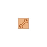 Craftool® Mini Matoir En Os 2D - Fourniture maroquinerie cuir