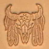 Crâne Indien Craftool® Matoir 3-D - Fourniture maroquinerie cuir