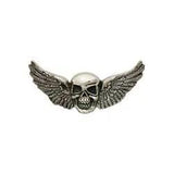 Cycle Des Ailes Du Crâne Concho 2" (51 Mm) X 1" (25 Mm) - Fourniture maroquinerie cuir
