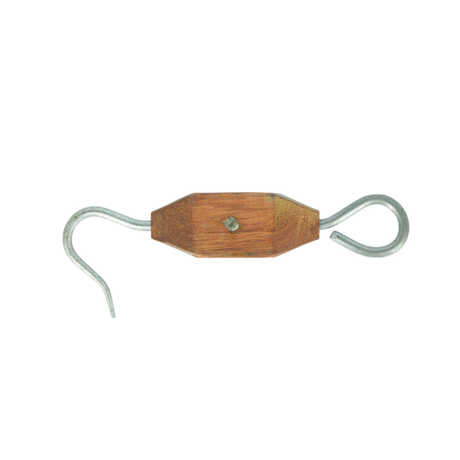 Émerillon corps bois - détordoir - Fourniture maroquinerie cuir