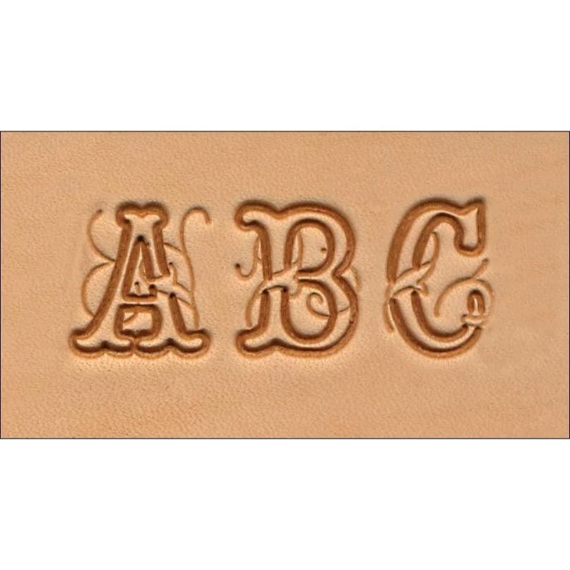 Ensemble D'Alphabets Craftool® 3/4" (19 Mm) - Fourniture maroquinerie cuir
