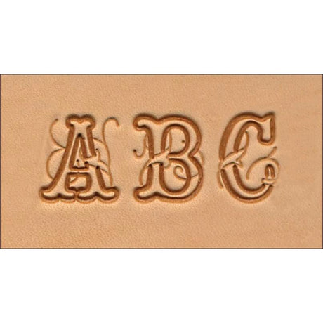 Ensemble D'Alphabets Craftool® 3/4" (19 Mm) - Fourniture maroquinerie cuir