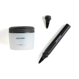 Ensemble Stylo De Teinture Et Bouteille En Silicone Craftool® Edge - Détail produit