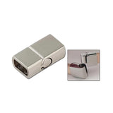 Fermoir À Glissière Pour Bracelet Plaque Sans Nickel 3/8" (10 Mm) - Fourniture maroquinerie cuir