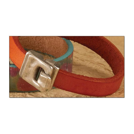 Fermoir De Bracelet À Crochet Coudé 10 Mm (3/8") - Fourniture maroquinerie cuir