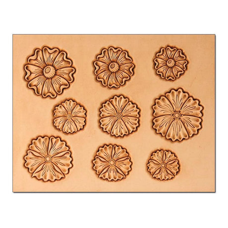 Fleurs #1 Craftaid® - Fourniture maroquinerie cuir