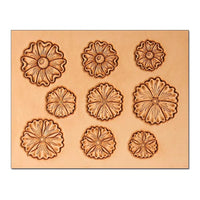 Fleurs #1 Craftaid® - Fourniture maroquinerie cuir