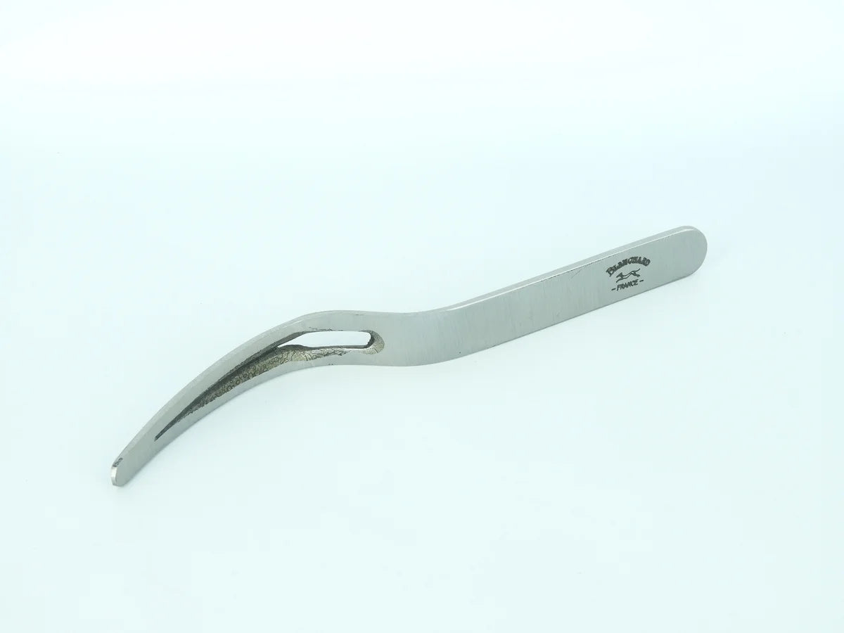 Fourchette raclette forme cuillère - Fourniture maroquinerie cuir