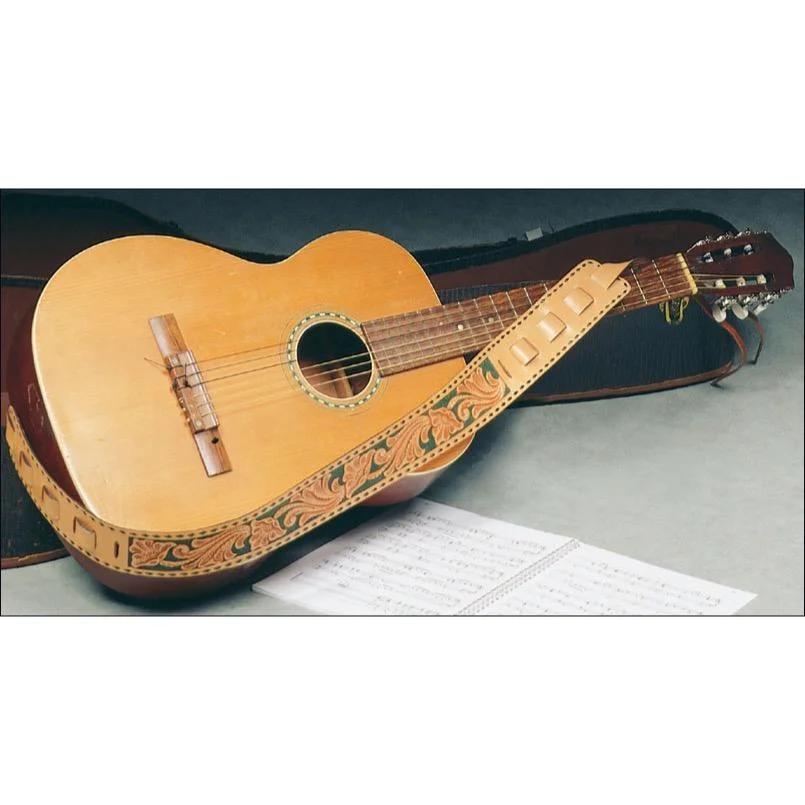 Kit De Courroies De Guitare En Cuir - Fourniture maroquinerie cuir