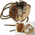Kit De Pochettes De Pièces À Cordon Coulissant - Fourniture maroquinerie cuir