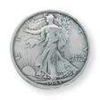 Liberty Half-Dollar Concho 1-3/16" (30 Mm) - Fourniture maroquinerie cuir