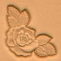 Matoir 3-D Rose Corner Craftool - Fourniture maroquinerie cuir