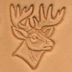 Matoir 3D De Craftool® À Tête De Cerf - Fourniture maroquinerie cuir