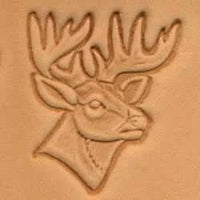 Matoir 3D De Craftool® À Tête De Cerf - Fourniture maroquinerie cuir