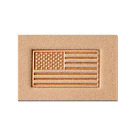 Matoir Craftool® 3D Drapeau Américain - Fourniture maroquinerie cuir