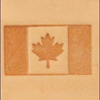 Matoir Craftool® 3D Drapeau Canadien - Fourniture maroquinerie cuir