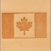 Matoir Craftool® 3D Drapeau Canadien - Fourniture maroquinerie cuir