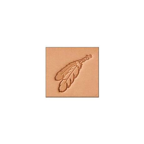 Matoir Craftool® À Deux Plumes En 3-D - Fourniture maroquinerie cuir