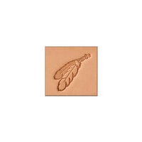 Matoir Craftool® À Deux Plumes En 3-D - Fourniture maroquinerie cuir