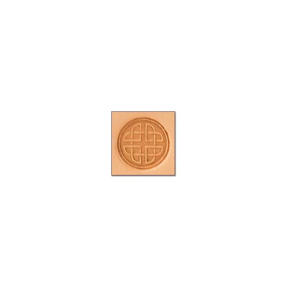 Matoir Craftool® Mini Disque Celtique 3D - Fourniture maroquinerie cuir