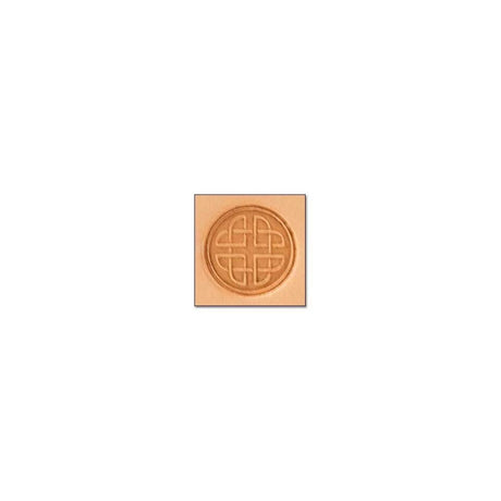 Matoir Craftool® Mini Disque Celtique 3D - Fourniture maroquinerie cuir