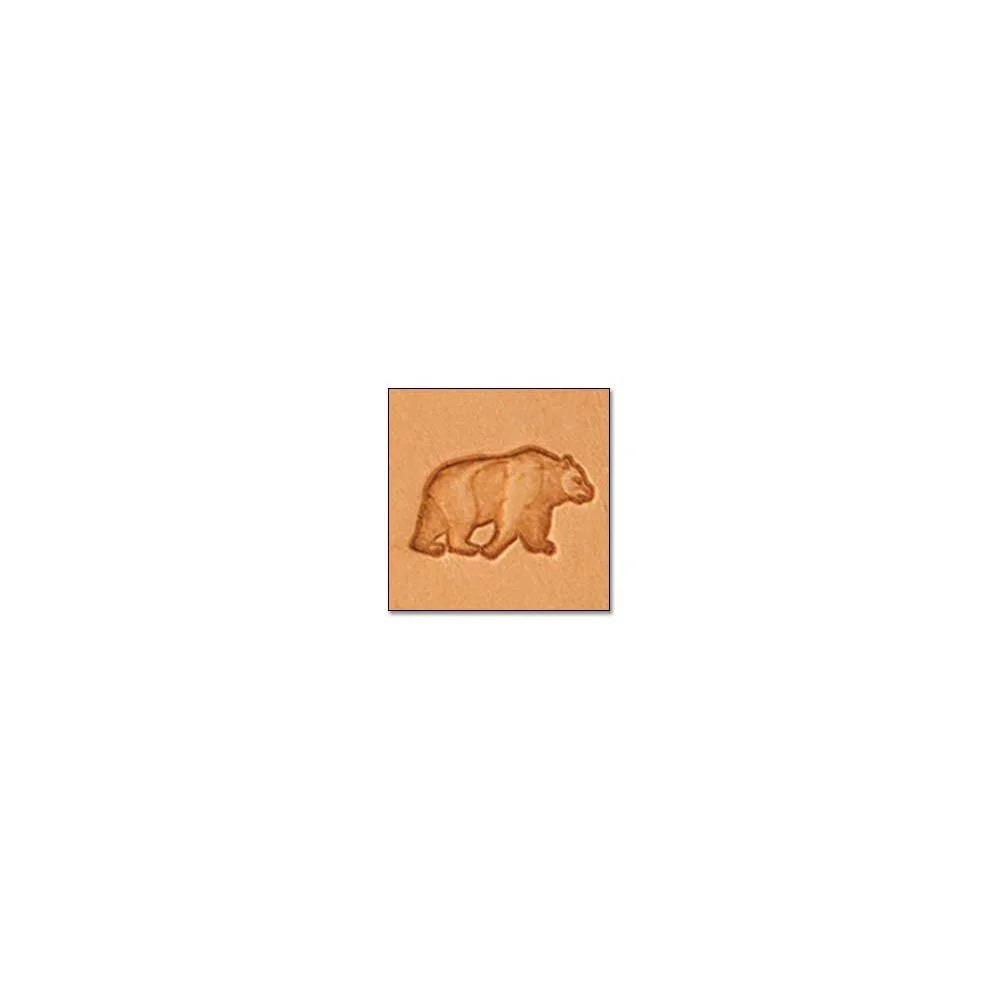 Matoir Craftool® Mini Ourson En 3D - Fourniture maroquinerie cuir