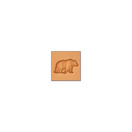Matoir Craftool® Mini Ourson En 3D - Fourniture maroquinerie cuir