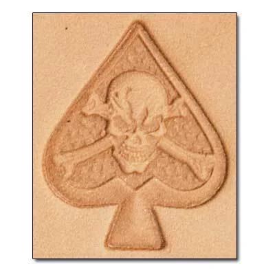 Matoir Craftool® Pique Squelette  3D - Fourniture maroquinerie cuir