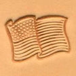 Matoir Drapeau Usa Craftool®  3D - Fourniture maroquinerie cuir