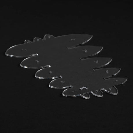 Modèle acrylique d’extrémité de ceinture pointue - Détail produit