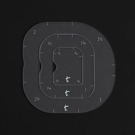 Modèle acrylique de cartes de rayon de nidification - Vue principale