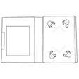 Modèle D'Étui Pour Tablette Tandypro®. - Fourniture maroquinerie cuir