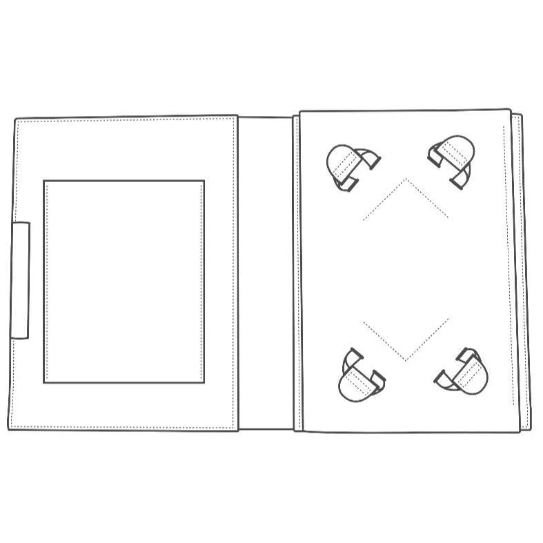 Modèle D'Étui Pour Tablette Tandypro®. - Fourniture maroquinerie cuir