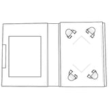 Modèle D'Étui Pour Tablette Tandypro®. - Fourniture maroquinerie cuir