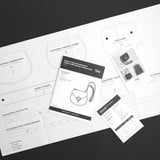 Modèle de papier à bandoulière Isabella Turn Lock - Vue alternative