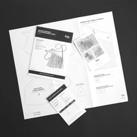 Modèle de papier à bandoulière licorne - Vue alternative