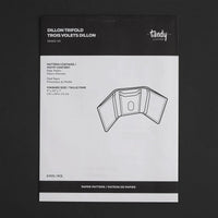 Modèle de papier à trois volets Dillon - Vue alternative