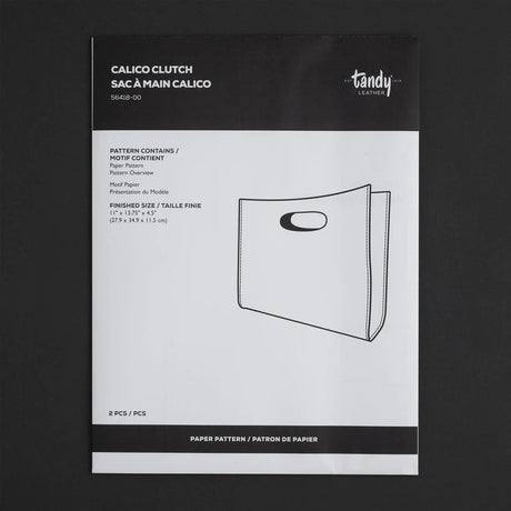 Modèle de papier d’embrayage Calico - Vue alternative