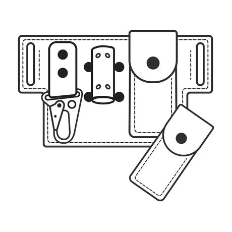 Modèle de papier de ceinture à outils Indiana - Vue principale