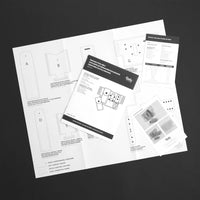 Modèle de papier de ceinture à outils Indiana - Vue alternative