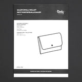 Modèle de papier de petit portefeuille Salem - Vue alternative