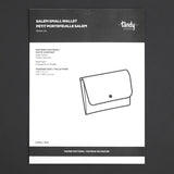 Modèle de papier de petit portefeuille Salem - Vue alternative
