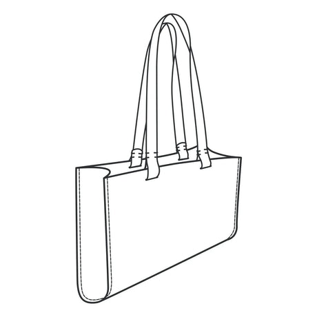 Modèle de papier de sac à main Melrose - Vue principale