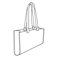 Modèle de papier de sac à main Melrose - Vue principale