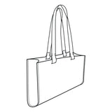 Modèle de papier de sac à main Melrose - Vue principale
