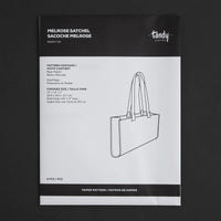 Modèle de papier de sac à main Melrose - Vue alternative