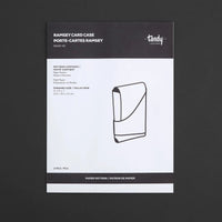Modèle de papier pour porte-cartes Ramsey - Vue alternative