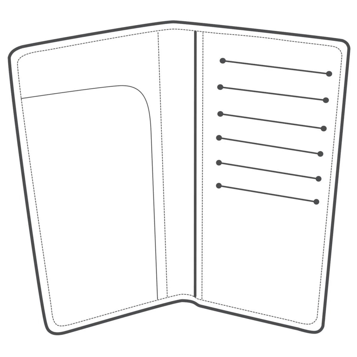 Modèle De Portefeuille Roper Tandypro®. - Vue alternative