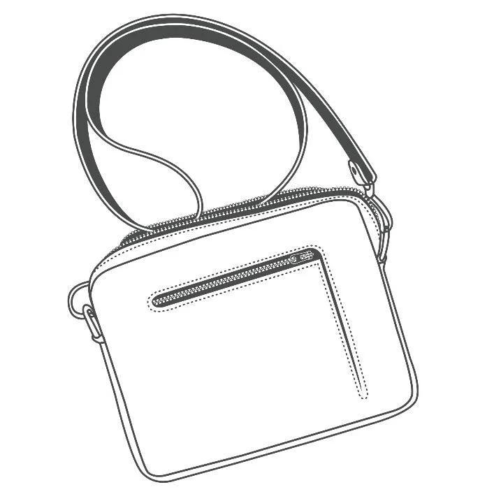 Modèle De Sac Crossbody Tandypro® Madison - Fourniture maroquinerie cuir