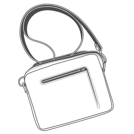 Modèle De Sac Crossbody Tandypro® Madison - Fourniture maroquinerie cuir